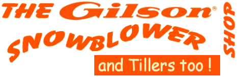Welcome to the Gilson Snowblower Parts Department