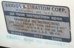 Briggs And Stratton Serial Number Cross Reference - Minesoftis